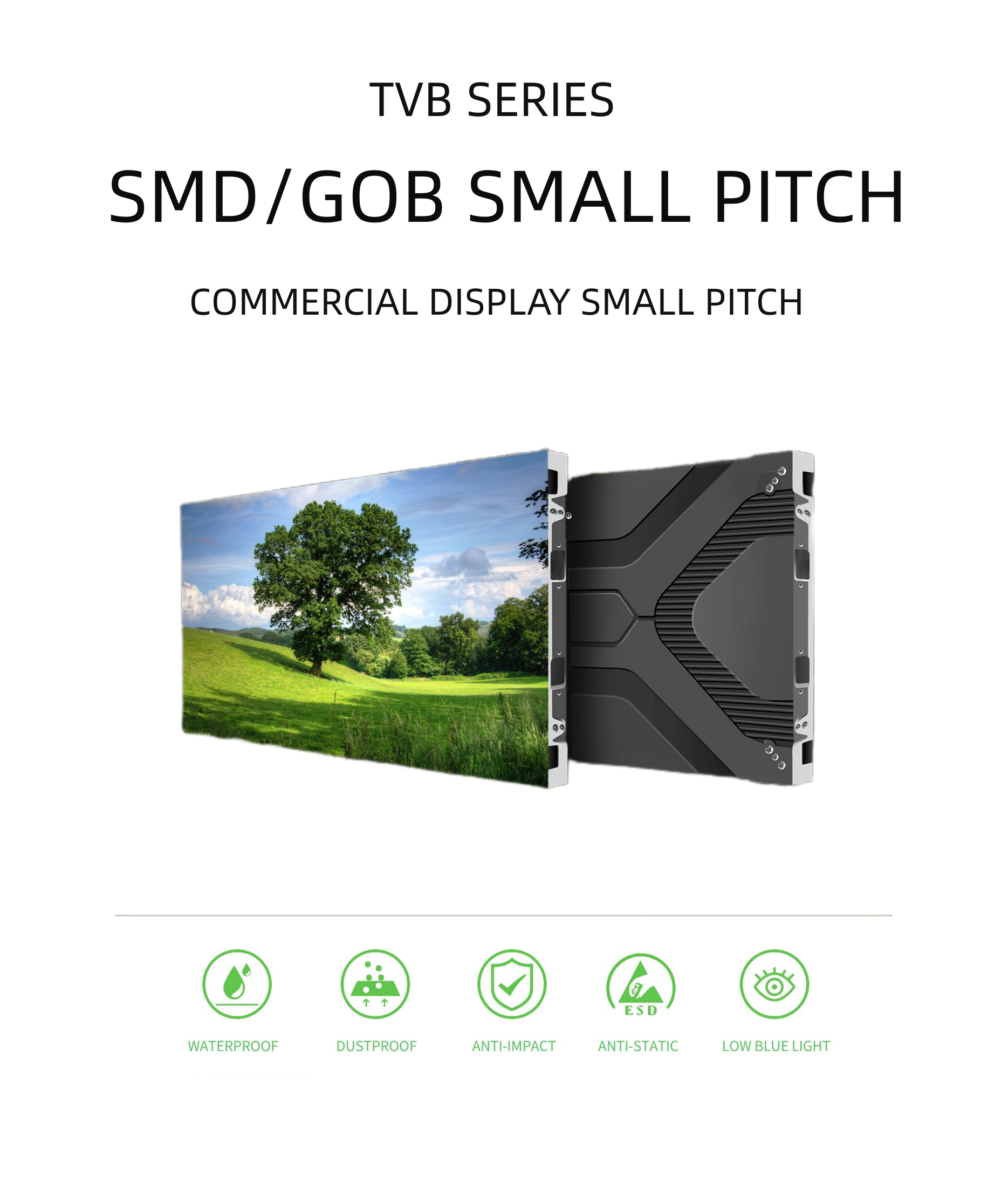 Small pitch display